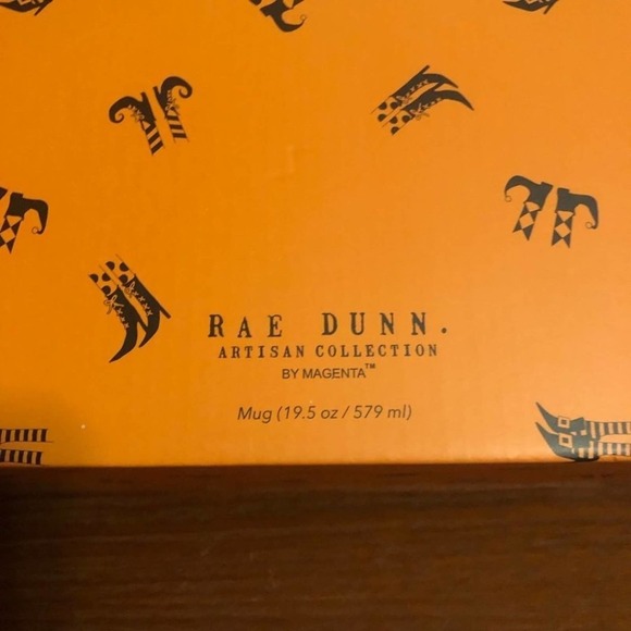 RAE DUNN Boo Friend Ghoul Friend Black Mug Set of 2 NEW - Picture 4 of 4